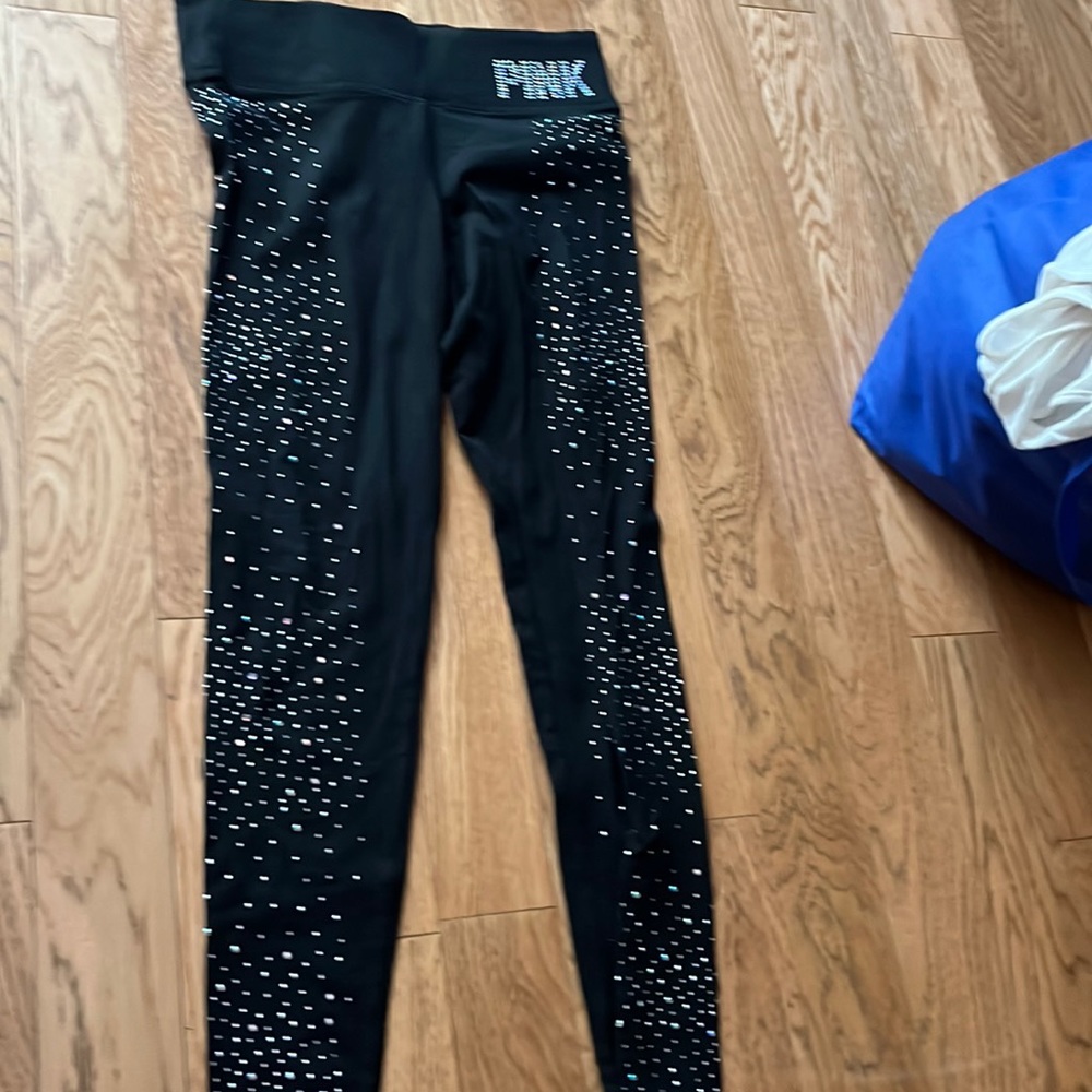 BLING VICTORIAS SECRET PINK XS LEGGING